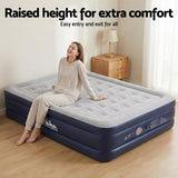 Minnewanka Queen Air Mattress, USB Pump Raised 46cm