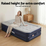 Spray Single Air Mattress, USB Pump Raised 46cm