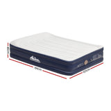 Larch Double Air Mattress, Inflatable Raised 46cm