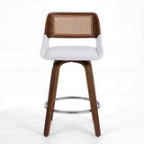 Shoreham white bar stool in a modern Australian kitchen view 3