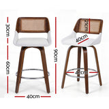 Shoreham white bar stool in a modern Australian kitchen view 2