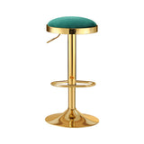 Artiss Green Velvet Padded Bar Stools