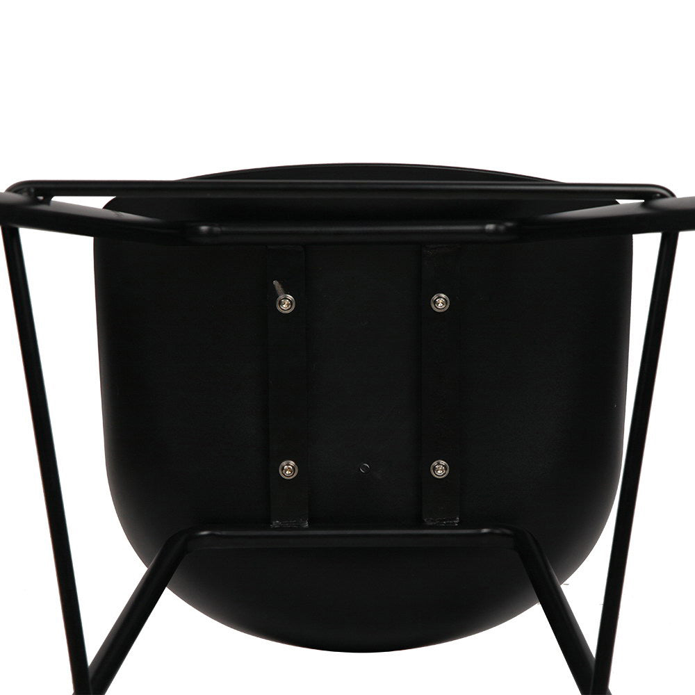 Artiss metal bar stool seat close-up — Allure Home Collections