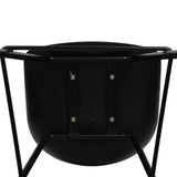 Artiss metal bar stool seat close-up — Allure Home Collections