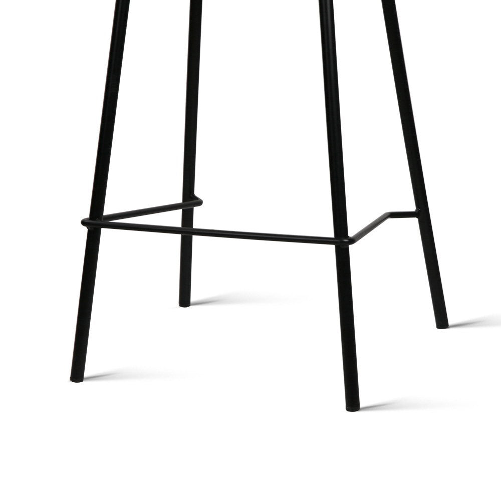 Pair of Artiss metal bar stools in contemporary kitchen — Allure Home Collections