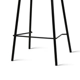 Pair of Artiss metal bar stools in contemporary kitchen — Allure Home Collections