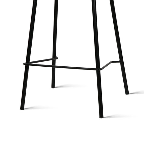 Pair of Artiss metal bar stools in contemporary kitchen — Allure Home Collections