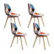 Artiss DSW Retro Replica Fabric Dining Chairs — Set of 4 — Allure Home Collections