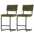 Artiss swivel bar stools set of 2 in velvet or PU leather for dining and kitchen — Allure Home Collections