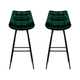 Artiss swivel bar stools set of 2 with backrest and footrest for kitchen — Allure Home Collections