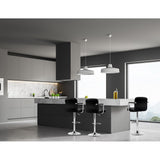 Artiss bar stool padded seat and armrest close-up — Allure Home Collections