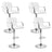 Set of 4 Artiss armrest bar stools in contemporary kitchen — Allure Home Collections
