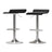 Artiss faux leather bar stool pair for kitchen dining and counter seating — Allure Home Collections
