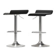 Artiss faux leather bar stool pair for kitchen dining and counter seating — Allure Home Collections