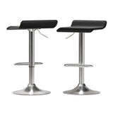 Artiss faux leather bar stool pair for kitchen dining and counter seating — Allure Home Collections