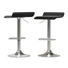 Artiss faux leather bar stool pair for kitchen dining and counter seating — Allure Home Collections