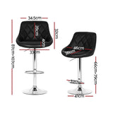 Four Artiss Elan bar stools in contemporary kitchen — Allure Home Collections