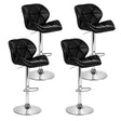 Artiss gas lift padded PU leather swivel bar stools set of 4 for kitchen — Allure Home Collections