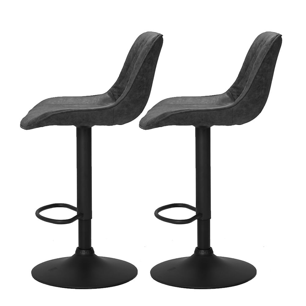 Arthurs Seat black bar stool in a modern Australian kitchen view 3