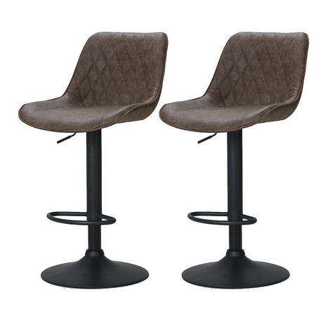 Arthurs Seat brown bar stool in a modern Australian kitchen