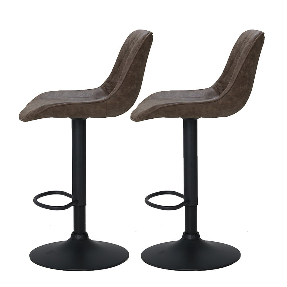 Arthurs Seat brown bar stool in a modern Australian kitchen view 3