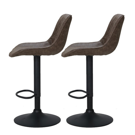 Arthurs Seat brown bar stool in a modern Australian kitchen view 3