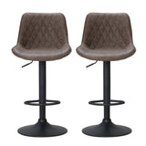 Arthurs Seat brown bar stool in a modern Australian kitchen view 4