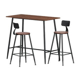 Baxter bar table and stools set in a modern Australian kitchen