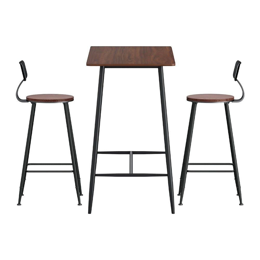 Baxter bar table and stools set in a modern Australian kitchen view 3