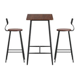 Baxter bar table and stools set in a modern Australian kitchen view 3