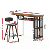 Fingal bar table and stools set in a modern Australian kitchen view 2