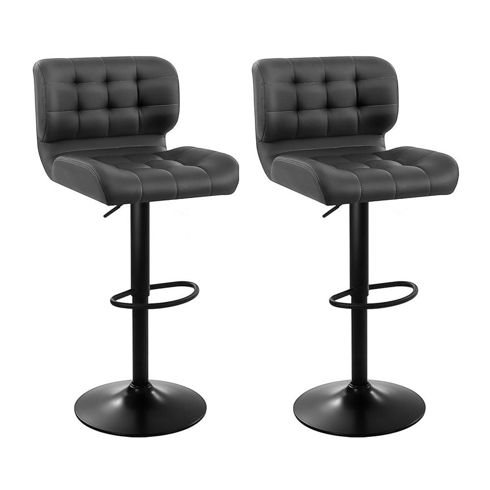 Seaford grey bar stool in a modern Australian kitchen