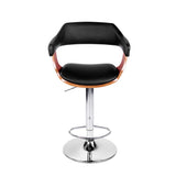 Artiss gas lift bar stool with armrests at kitchen counter — Allure Home Collections