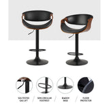 Two Artiss Ambrus bar stools at kitchen island — Allure Home Collections
