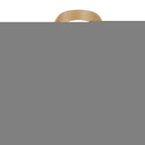 Artiss Publia bar stool bentwood curved seat and white PU leather detail — Allure Home Collections