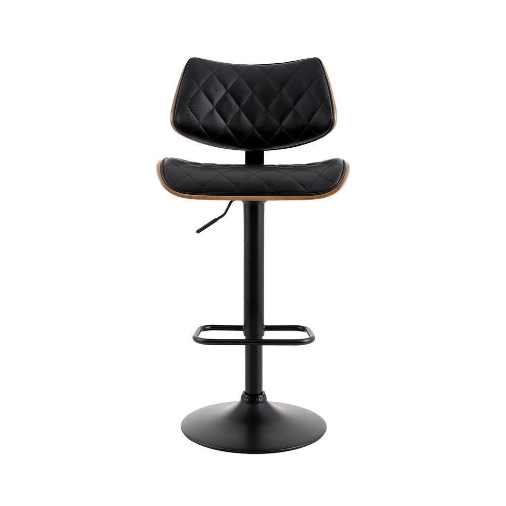 Artiss Quilla gas lift bar stool at kitchen counter — Allure Home Collections