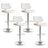 Artiss bar stool bentwood frame and PU leather seat detail — Allure Home Collections