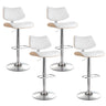 Artiss bar stool bentwood frame and PU leather seat detail — Allure Home Collections