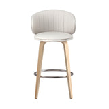 Flinders Bar Stool, Beige 4pcs
