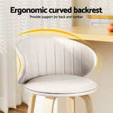 Flinders Bar Stool, Beige 4pcs