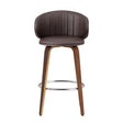Artiss bar stools set of 4 in PU leather and velvet for kitchen and dining — Allure Home Collections