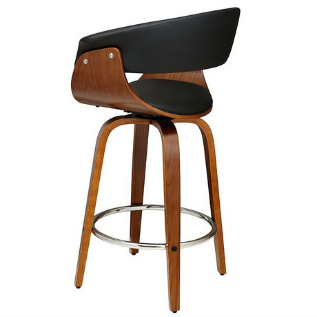 Red Hill black bar stool in a modern Australian kitchen view 3