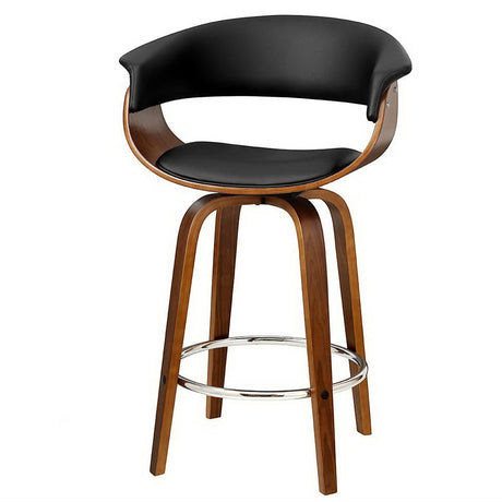 Red Hill black bar stool in a modern Australian kitchen view 8
