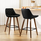 Somerville black bar stool in a modern Australian kitchen