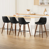Somerville black bar stool in a modern Australian kitchen