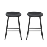 Balnarring Bar Stool, Black 2pcs