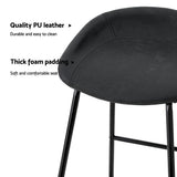 Balnarring Bar Stool, Black 2pcs