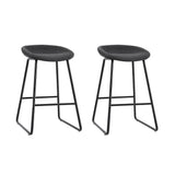 Balnarring Bar Stool, Black 2pcs