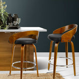 Artiss swivel bar stool base and swivel mechanism detail — Allure Home Collections