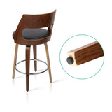 Artiss bar stool base and swivel mechanism detail — Allure Home Collections